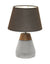Load image into Gallery viewer, Tarega T/Lamp 250mm Brown/Grey

