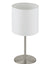 Load image into Gallery viewer, Pasteri Table Lamp Satin Chrome
