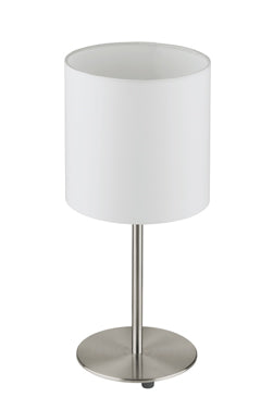 Pasteri Table Lamp Satin Chrome