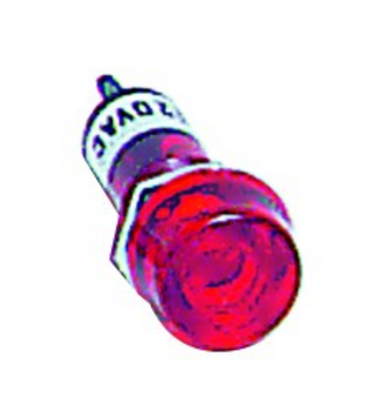 Neon 220V Indicator Light Red