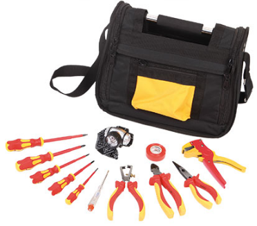 Vde 1000V 12 Piece Tool Set + Carry Bag