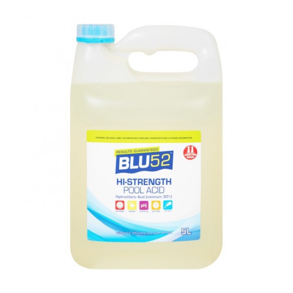 Blu52 Swimming Pool Acid 2 x 5L Bulk Saver