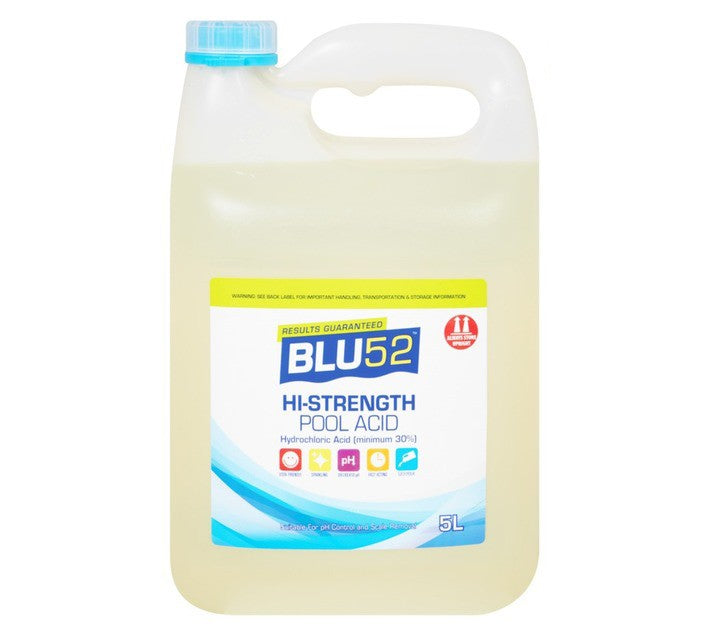 Blu52 Swimming Pool Acid 2 x 5L Bulk Saver