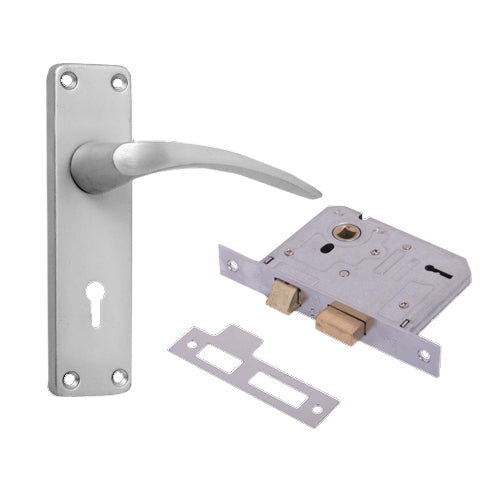 Libra Lockset Complete 3L 2K AL (Blister)