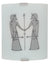 Load image into Gallery viewer, Grafik Egyptian W/Light 180mm Silver
