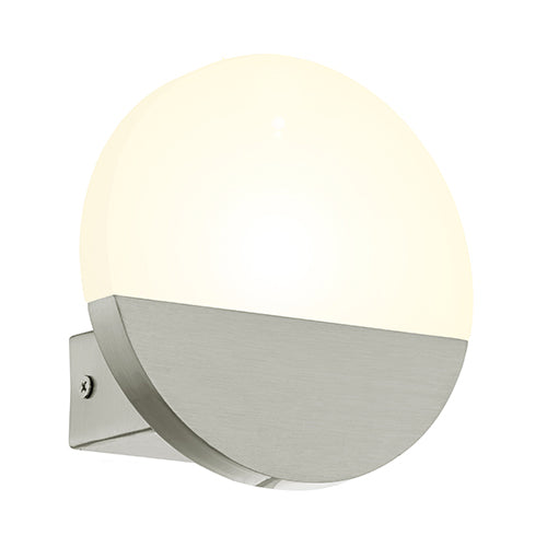 Metrass1 Round W/Light S/Chrome