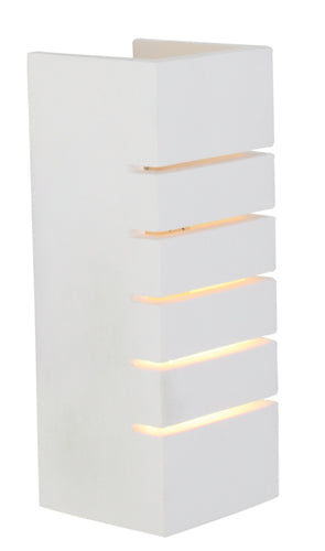 Gypsum W/Light 80mm White