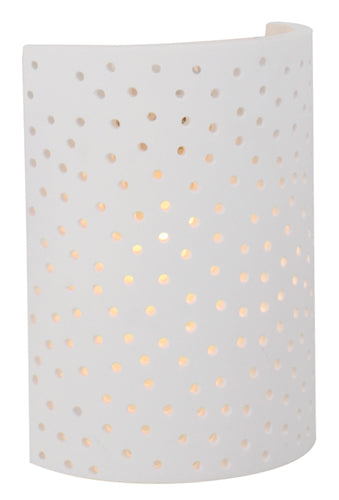 Gypsum W/Light 180mm White