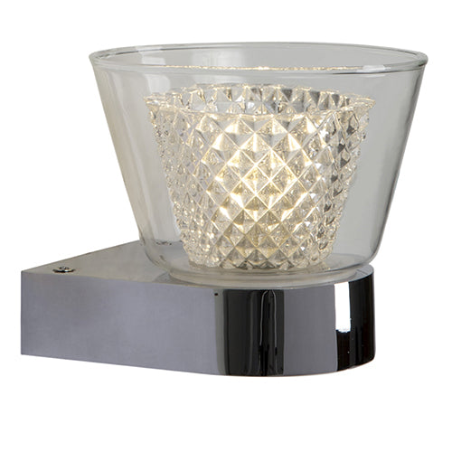LED Monarch 1LT W/Light Chrome