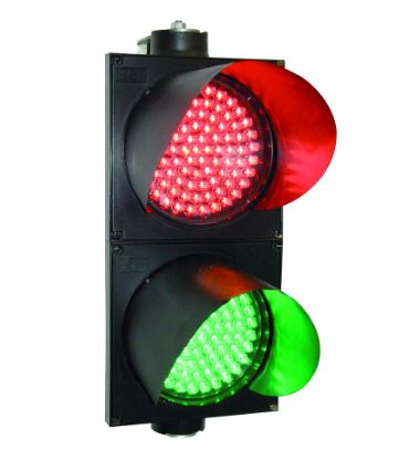 Led Traffic R/G Set C/W Housing.500X250X160Mm 24Vdc