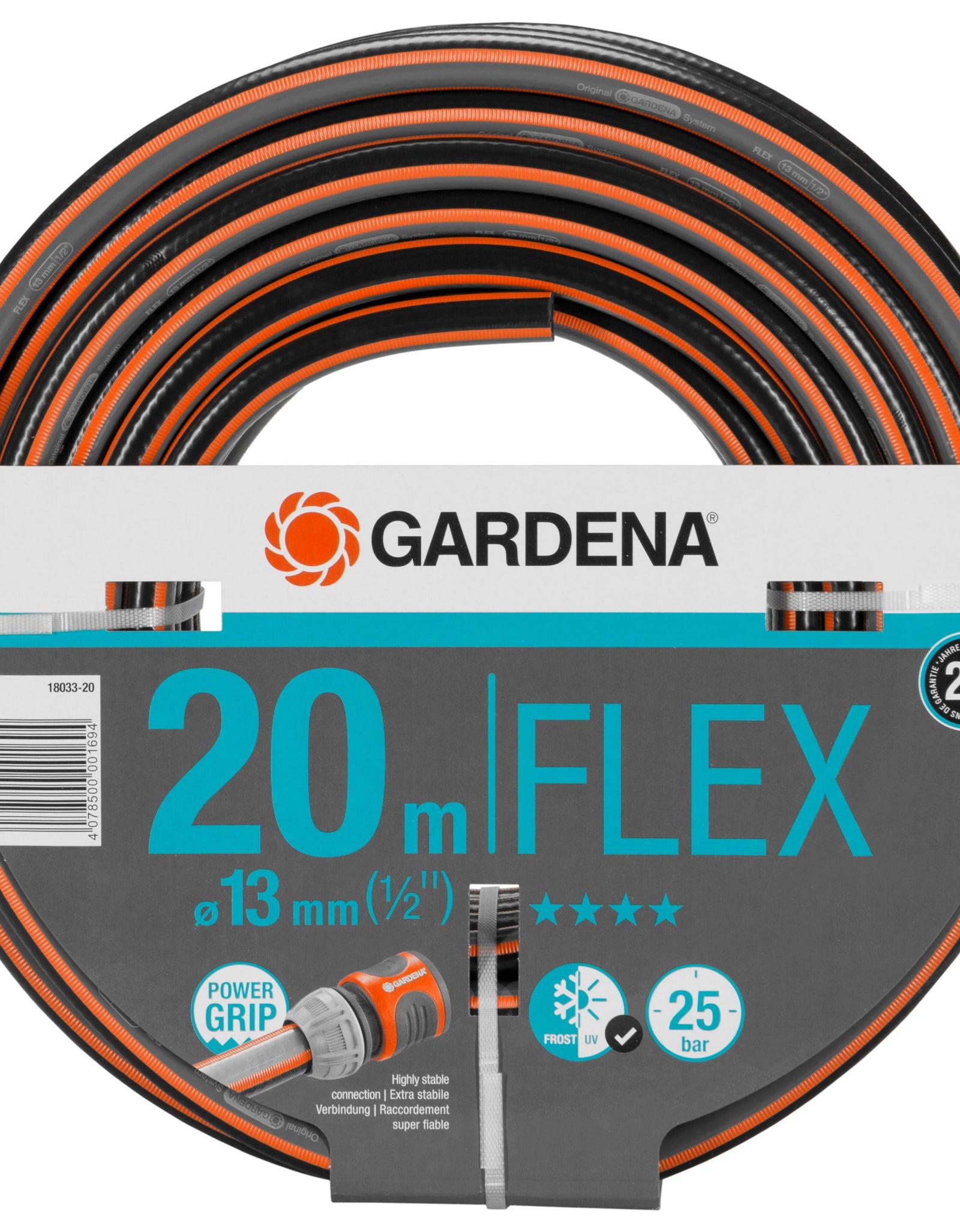 GARDENA Comfort FLEX Hose 13mm (1/2") x 20m