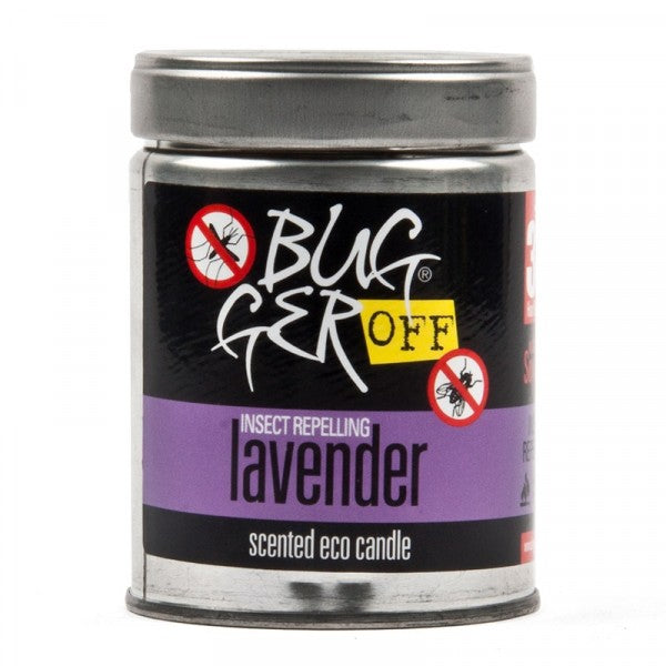 Bugger Off Eco Scented Candle Lavender pkt 6