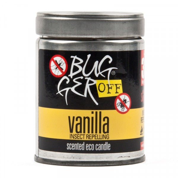Bugger Off Eco Scented Candle Vanilla pkt 6